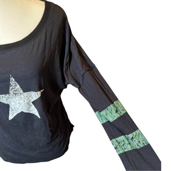 FP Movement by Free People Graphic Gray Relaxed Tee - Picture 4 of 6